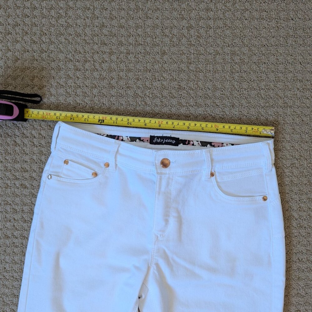 Suko White Ankle Skinny Jean, 8 - Picture 2 of 6